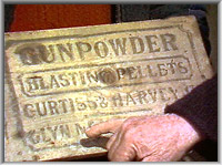 Gunpowder box lid