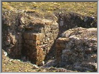 Bog Engine house bob wall foundations