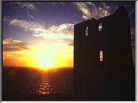 Wheal Coates, St. Agnes at sunset