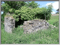 Circular powder magazine on the Rider vein workings, White Grit