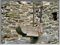 Remnant of the Bob platform on the 1840s White Grit engine house