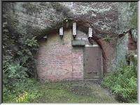 A bunker entrance