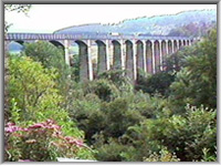 Telford's famous Pontcysyllte aqueduct